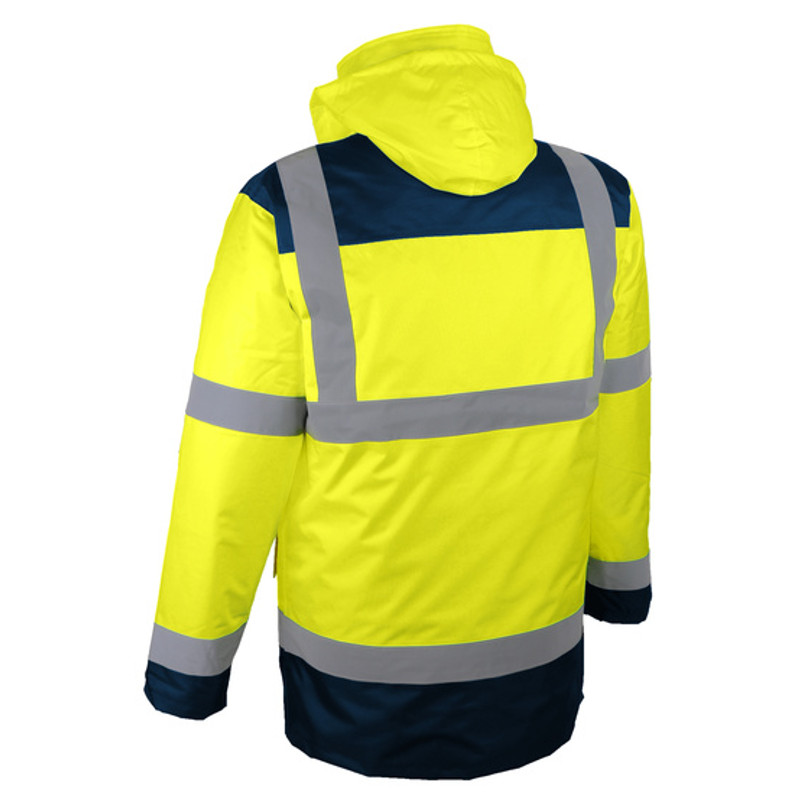 Parka/veste amovible haute visibilité (4x1) - PARINA – vue 4
