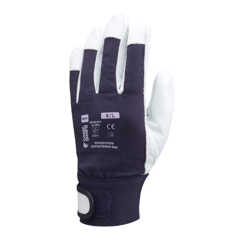 Gants de manutention lourde en fleur de caprin EUROSTRONG 860 (Pack de 10)