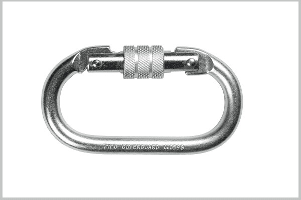 Mousqueton acier a vis – vue 2