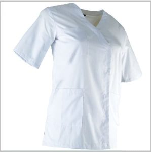 BLOUSE FEMME COL V