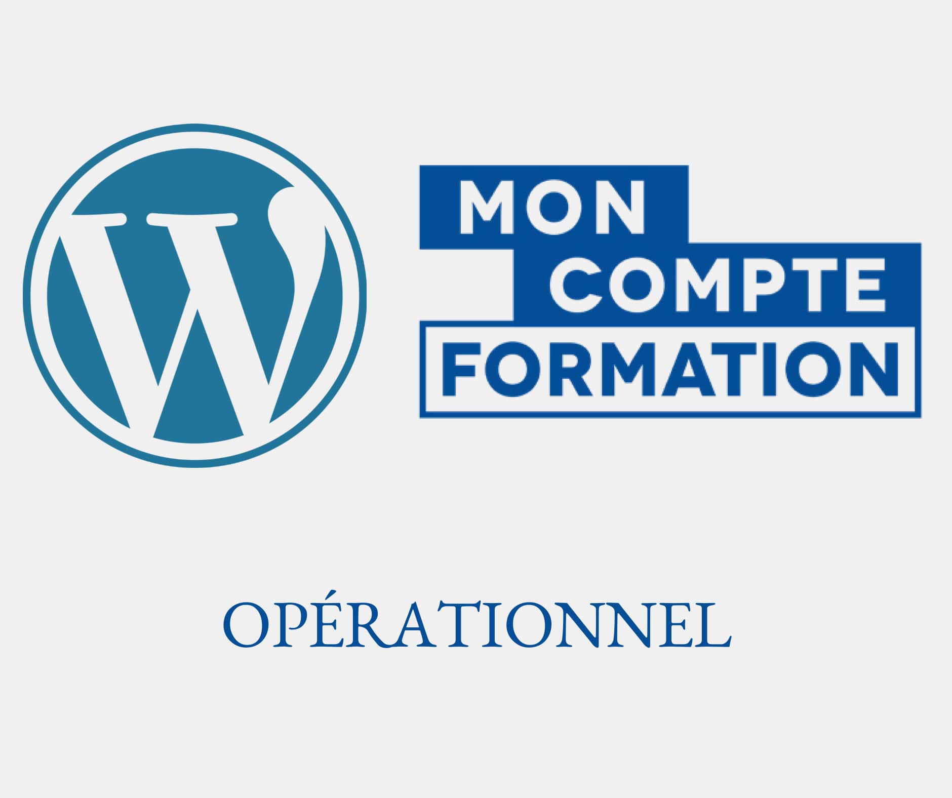Formation WordPress éligible CPF – Opérationnel