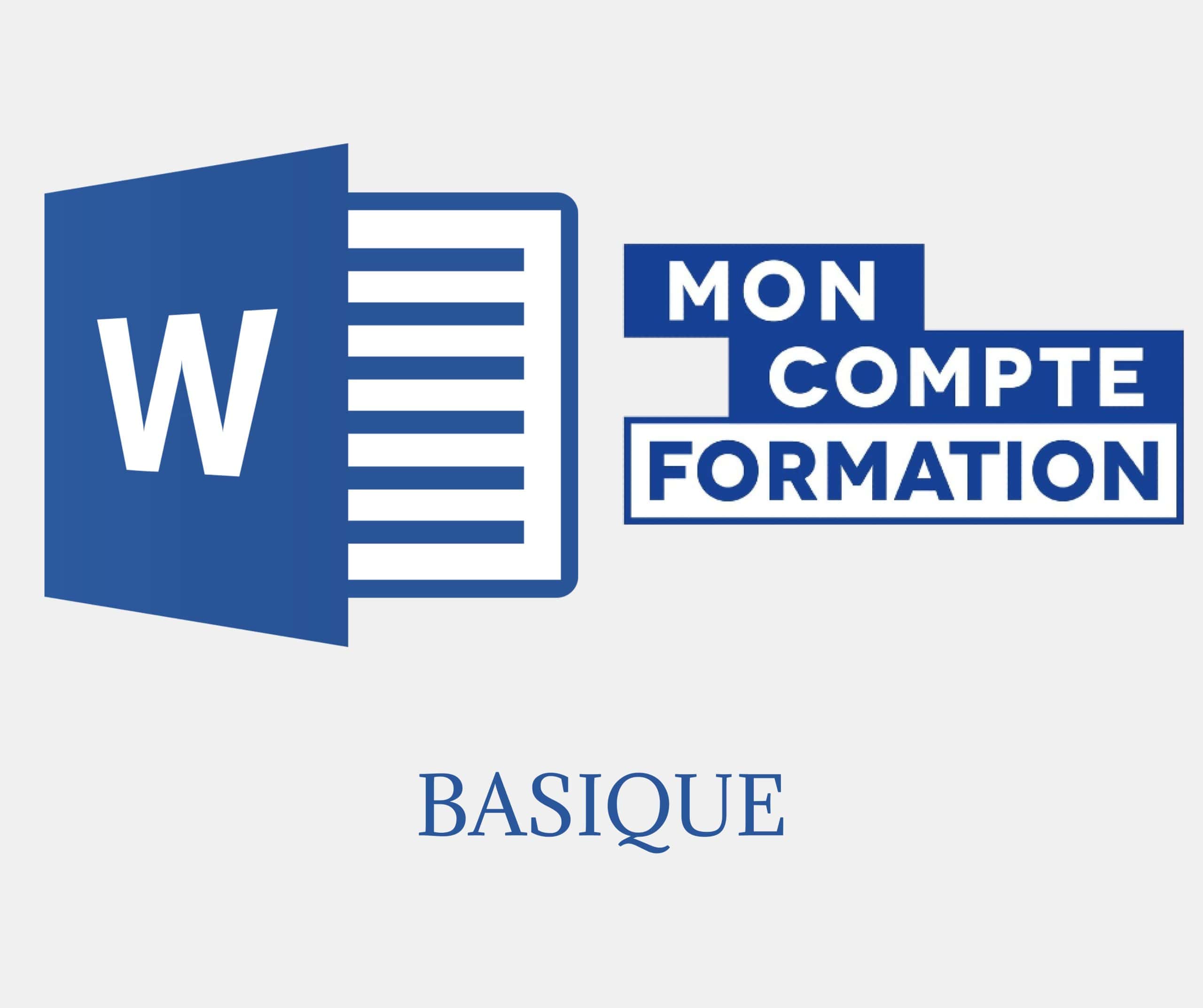 Formation Microsoft Word niveau Basique