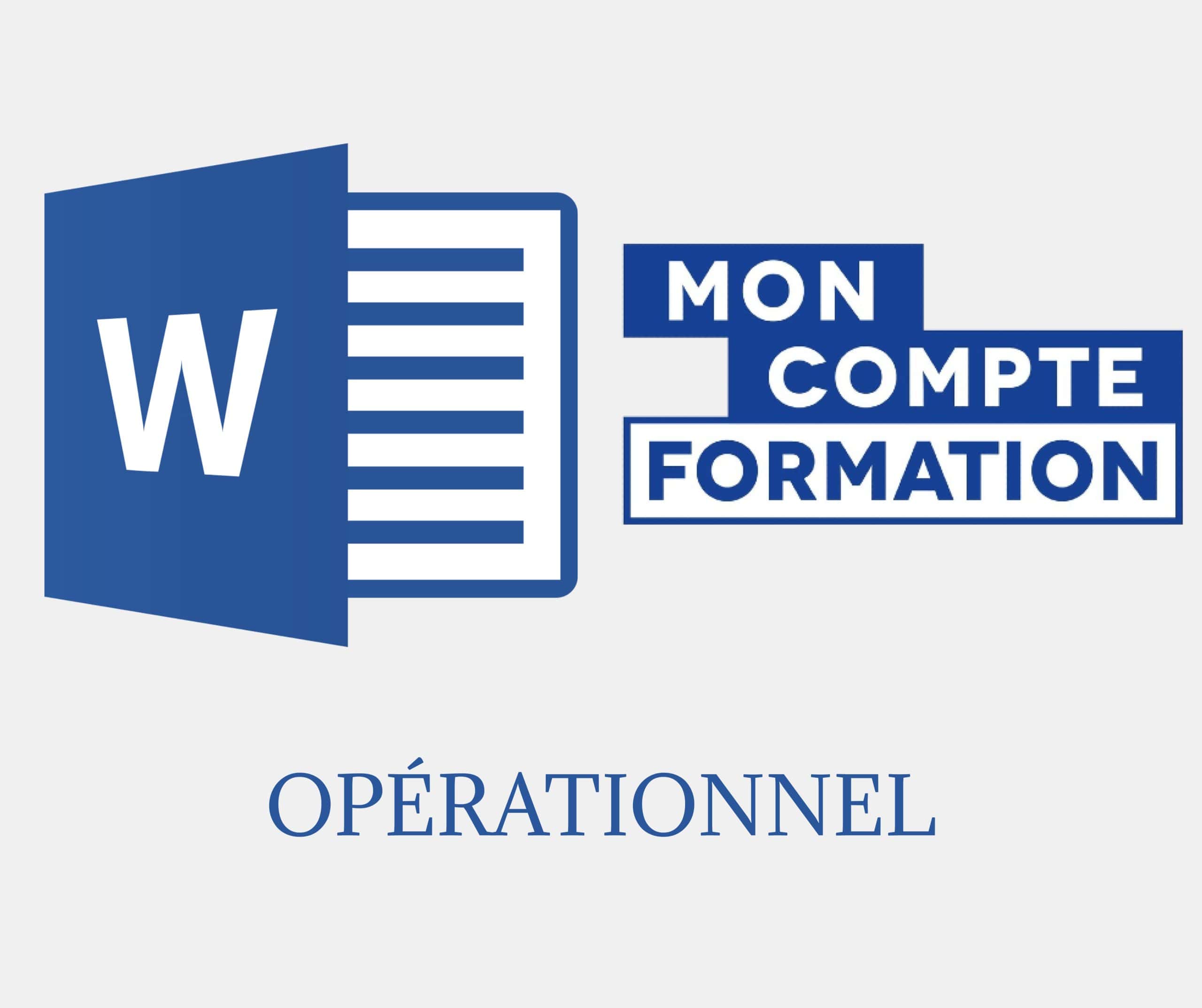 Formation Microsoft Word niveau Opérationnel