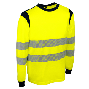 T-shirt à manches longues haute visibilité - SUVA