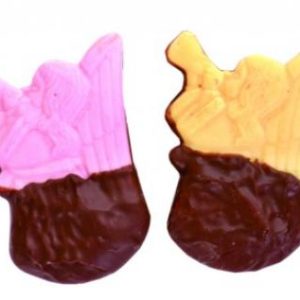 Guimauves fantaisies mi enrobées de chocolat au lait 60g