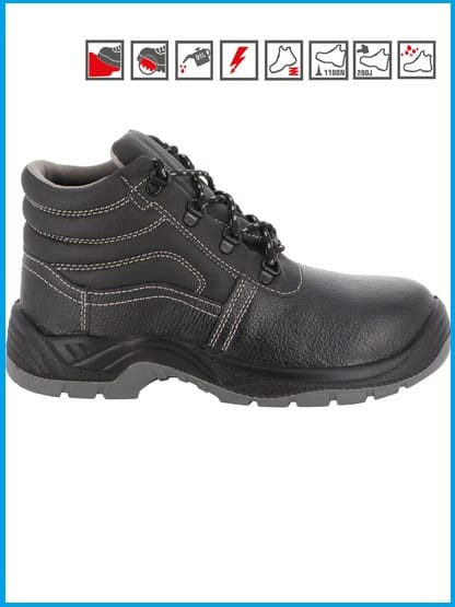 Chaussure de sécurité haute en cuir GR35 S3 SRC – Image 3