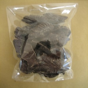Bonbons de chocolat noir: Friture x150g
