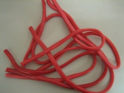 Câbles fraise lisses x5