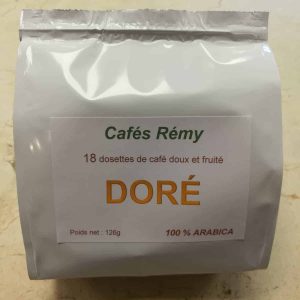 Dosettes Paquet Doré compatibles Senseo