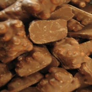 Ourson guimauve fantaisie enrobé de chocolat au lait x100g
