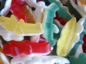 Haribo Crocodiles x100grs