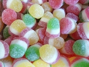 Toupie bicolore x100grs