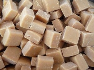 Fudje vanille nu x100grs