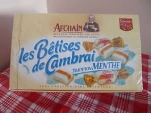 Bêtises de Cambrai -Coffret carton.
