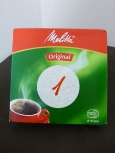 Filtres Melitta 1: rond (100)