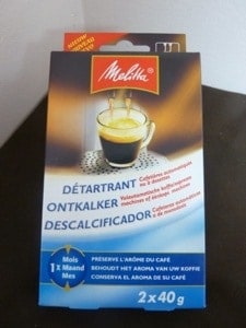 Détartrant Cafetiètes automatiques ou à dosettes Melitta