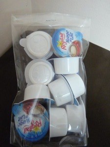 Dosettes de lait en sachet