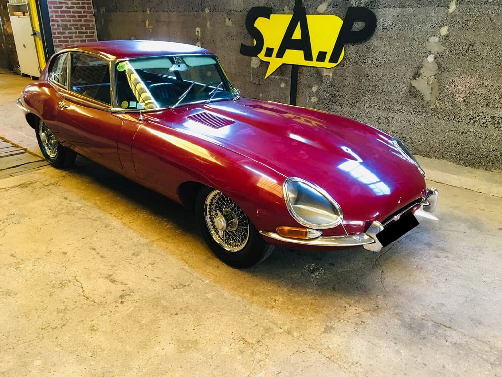 JAGUAR TYPE E SÉRIE 1 4.2L 2+2 – 1966 – ORIGINE FRANCE