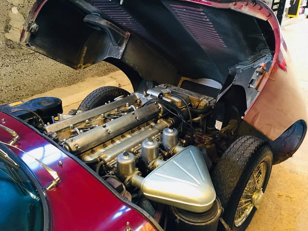 JAGUAR TYPE E SÉRIE 1 4.2L 2+2 – 1966 – ORIGINE FRANCE – photo 14