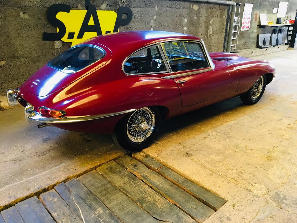 JAGUAR TYPE E SÉRIE 1 4.2L 2+2 – 1966 – ORIGINE FRANCE – photo 3
