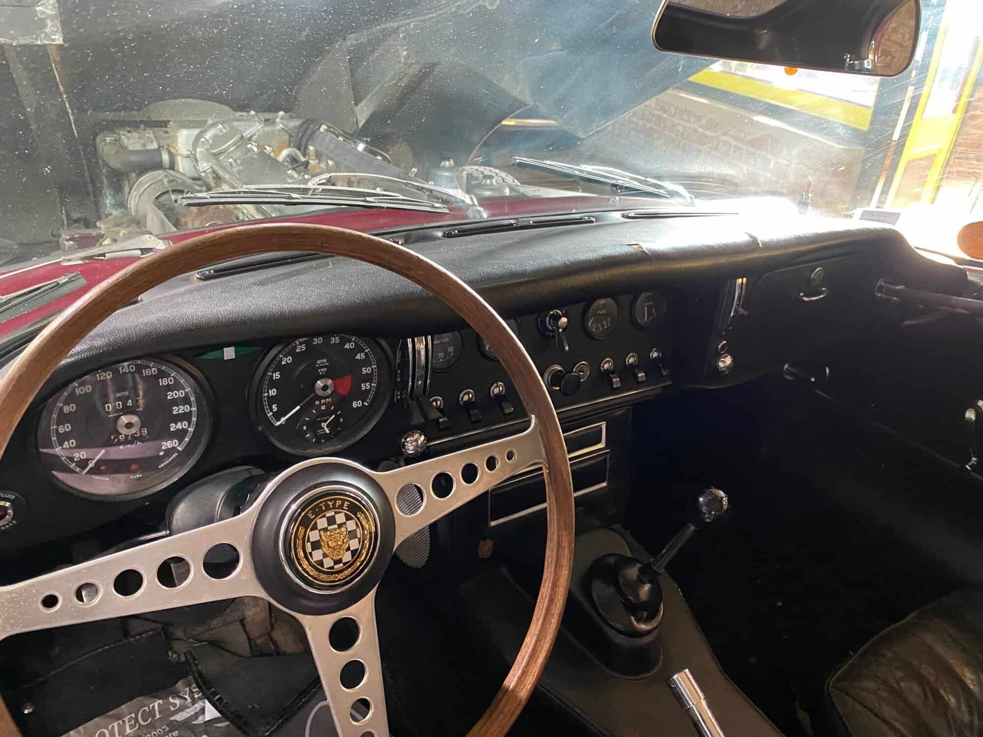 JAGUAR TYPE E SÉRIE 1 4.2L 2+2 – 1966 – ORIGINE FRANCE – photo 6