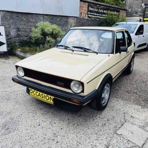 VOLKSWAGEN GOLF I GTI 1600 – 1982 – RESTAURATION COMPLÈTE